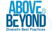 Above and Beyond Diversity Best Practices Award Logo