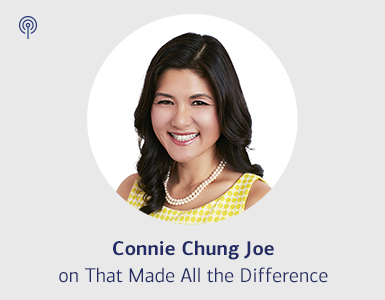 connie chung joe on that made all the difference