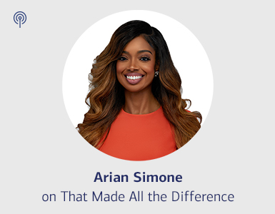 arian simone on that made all the difference
