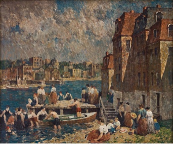 Afternoon Bathers, ca. 1920