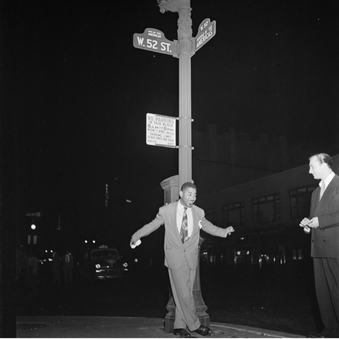 Dizzy Gillespie, 52nd St., NYC, 1948 
