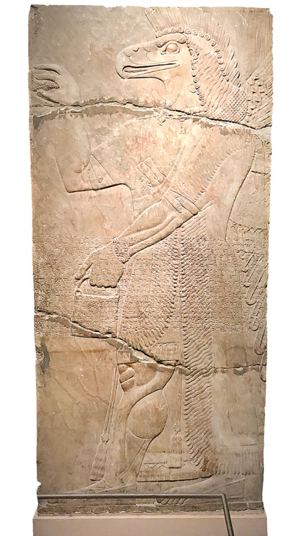 Eagle-Headed Genie, c. 883 – 859 B.C.E.