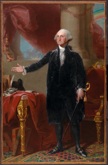 George Washington (Lansdowne portrait), 1796