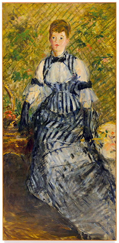 Woman in Evening Dress (Femme en robe de soirée), 1877 – 1880