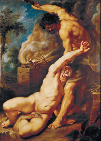 Cain Slaying Abel, 1608–1609