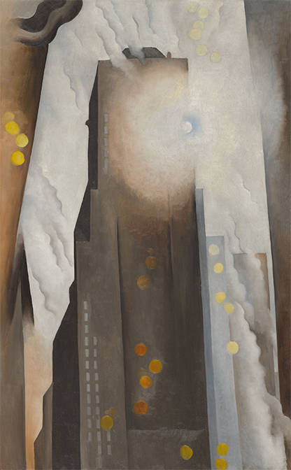 Georgia O’Keeffe’s The Shelton with Sunspots, N.Y.