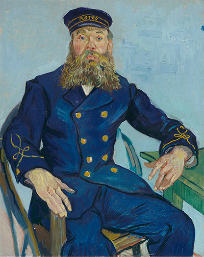 Vincent van Gogh’s Postman Joseph Roulin