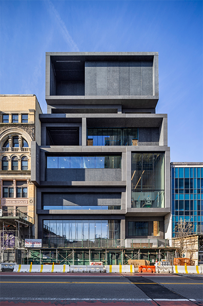 The Studio Museum in Harlem’s new building under construction