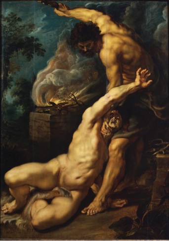 Cain Slaying Abel, (1608–1609)