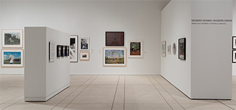 Installation View of Modern Women | Modern Vision