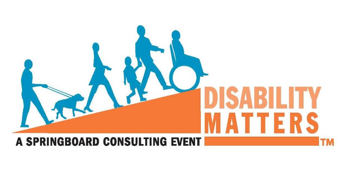 Disability Matters a springboard consulting event Award (2020) logo