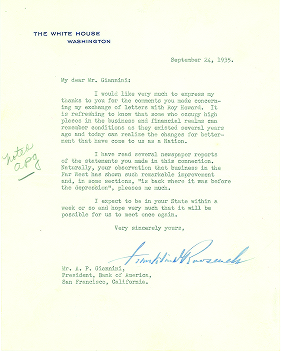 FDR Letter