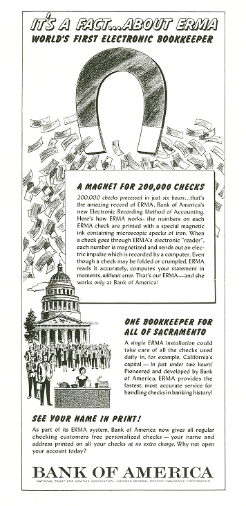 Bank of America’s ERMA Ad