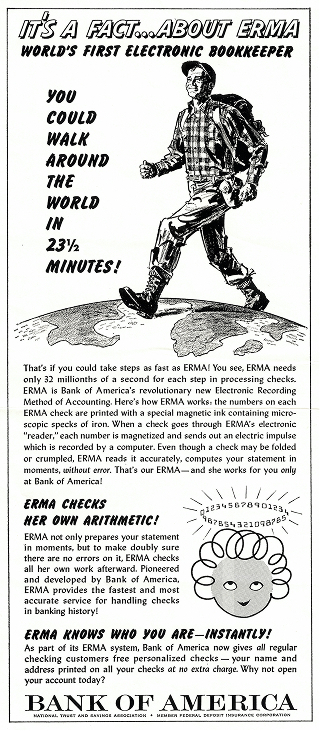 Bank of America’s ERMA Ad