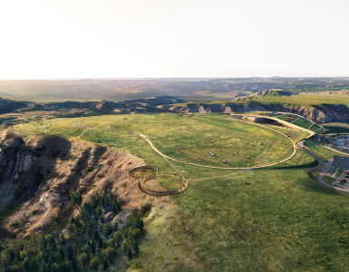 Rendering of Theodore Roosevelt Presidential Library