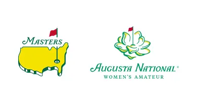 Masters logo and Augusta National Women’s Amateur logo