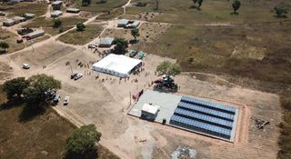 CrossBoundary Energy Access solar mini-grid