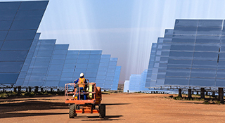 Big solar panels