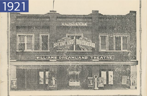 The 700-seat Williams Dreamland Theatre