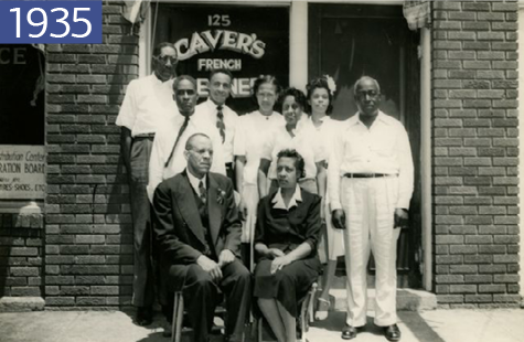 Caver’s French Cleaners on North Greenwood Ave.