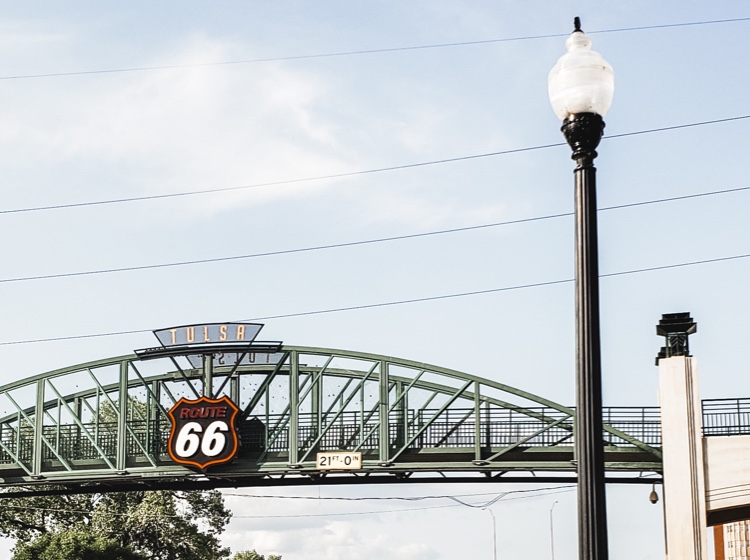 Tulsa Route 66 bridge