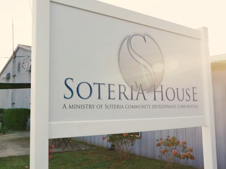 Soteria House sign