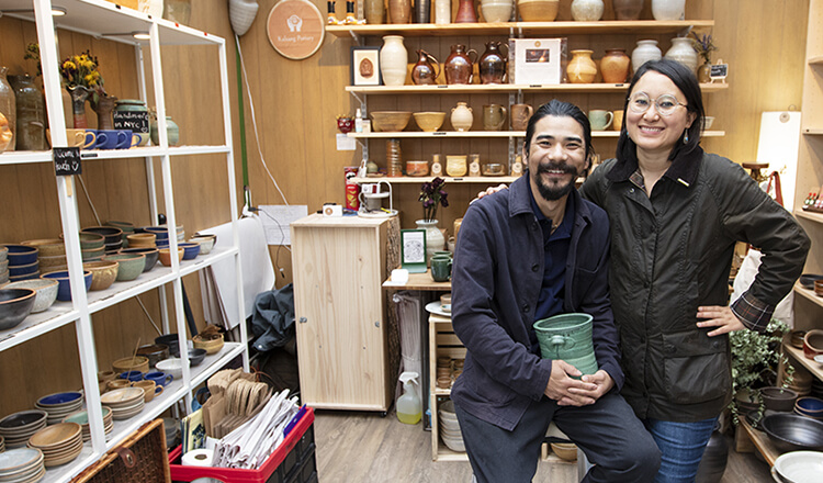 Kalsang Pottery returns to Bank of America Winter Village at Bryant Park.