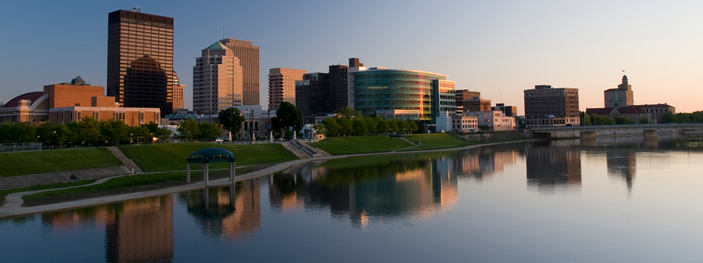 Dayton skyline.