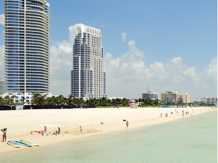 Miami shoreline