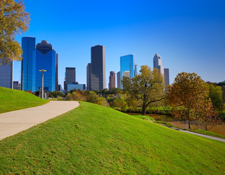 Houston city skyline