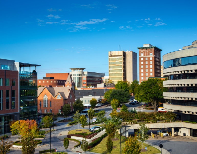 Upstate South Carolina buildings