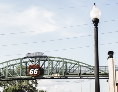 Tulsa Route 66 bridge