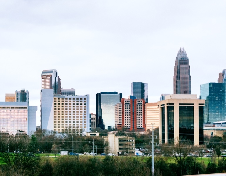 Charlotte skyline