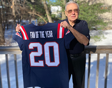 patriots fan of the year